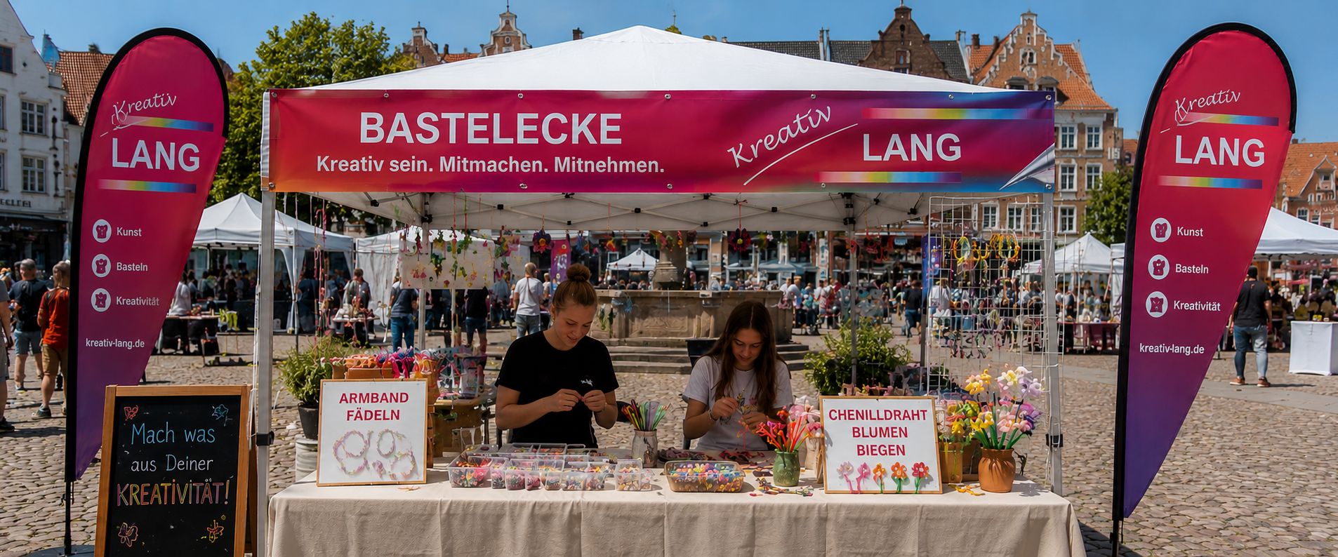 Bastel mit uns – und entdecke Berufe im kreativen Einzelhandel