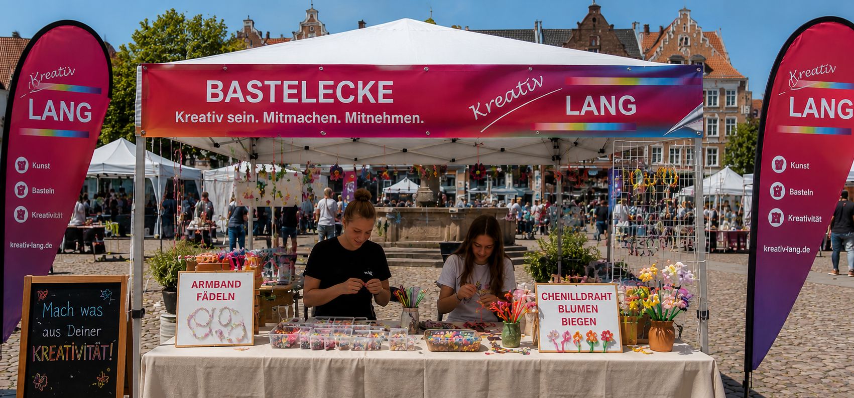Bastel mit uns – und entdecke Berufe im kreativen Einzelhandel