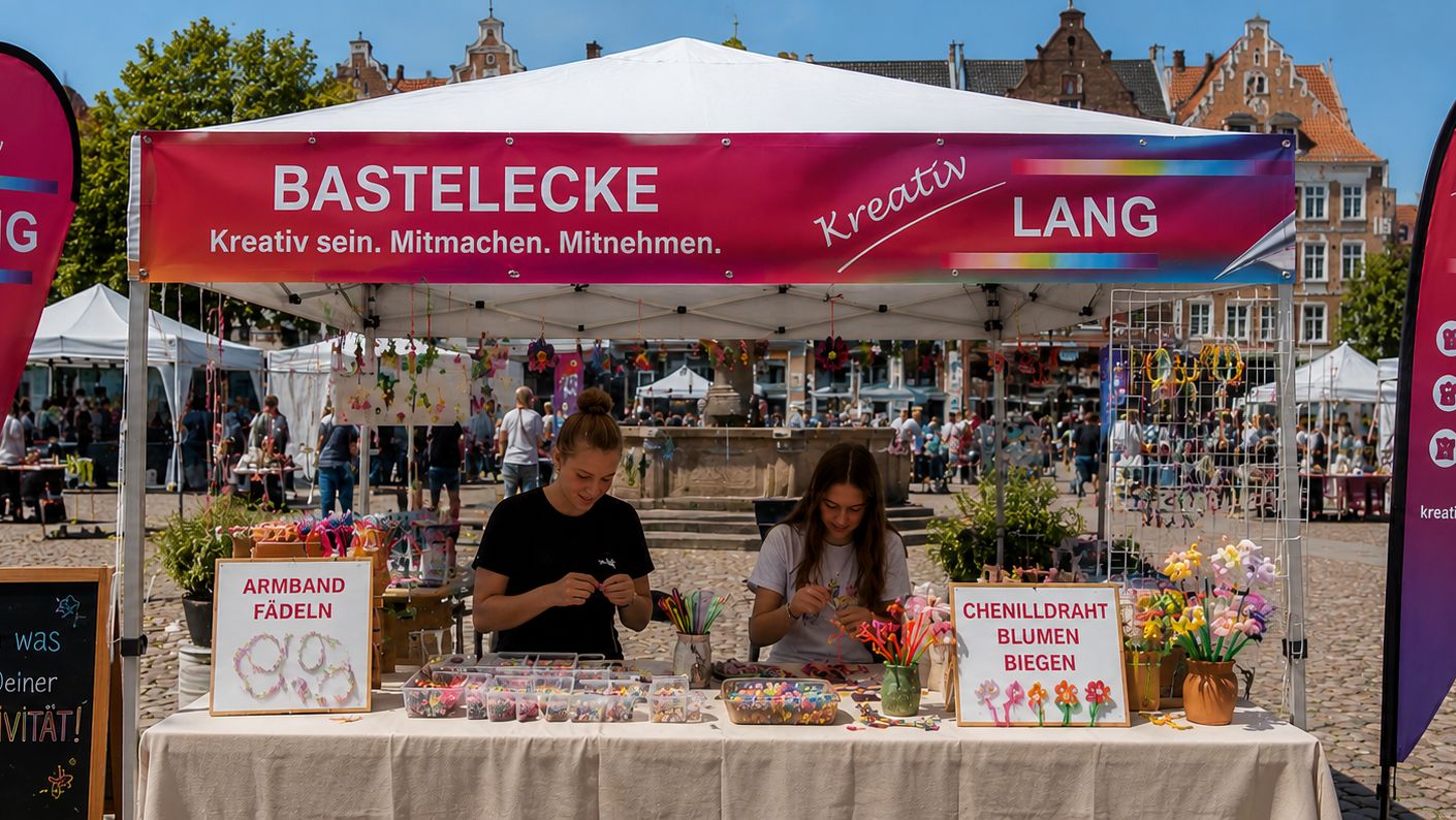 Bastel mit uns – und entdecke Berufe im kreativen Einzelhandel